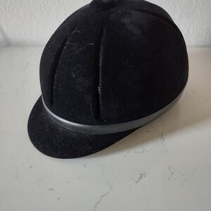 Classic Black Riding Helmet